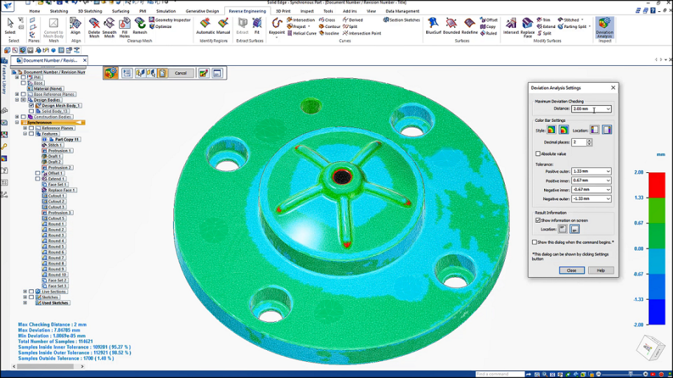 screenshot of Solid Edge